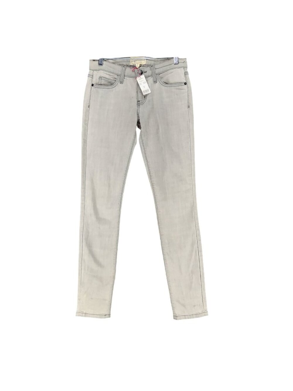 Current/Elliot Jeans Womens 25 Gray Stretch Mid Rise The Ankle Skinny *NWT*